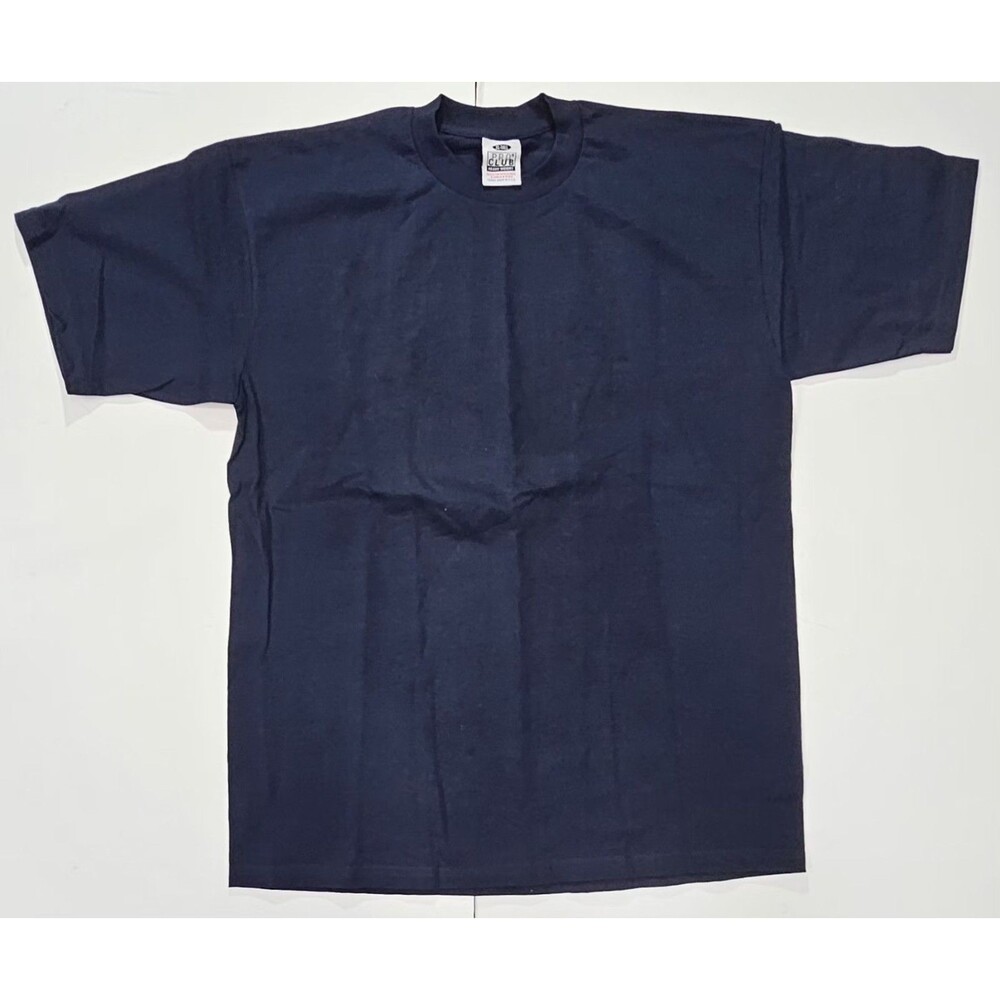 Pro Club Heavyweight Plain Navy Blue T-Shirt Men's XL TALL